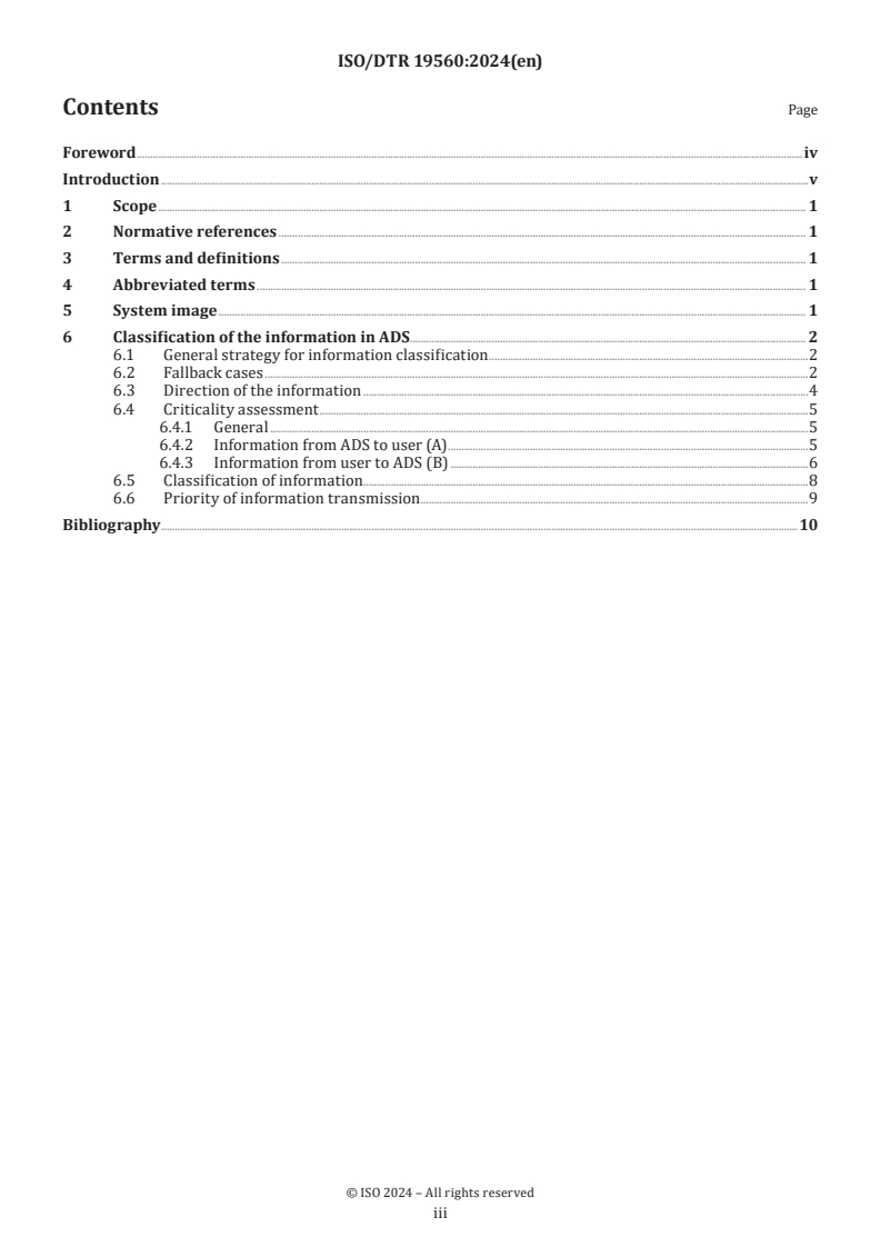 ISO/DTR 19560 - Intelligent transport systems — Information interface framework between automated driving systems and users
Released:10/30/2024