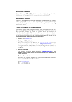 IEC 62012-1:2002 IEC 62012-1:2002 - Multicore and symmetrical pair/quad cables for digital communications to be used in harsh environments - Part 1: Generic specification
Released:6/24/2002
Isbn:283186397X - Page 2 preview