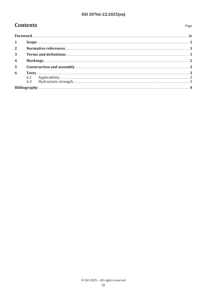 ISO 20766-22:2025 - Road vehicles — Liquefied petroleum gas (LPG) fuel system components — Part 22: Power supply bushing (fuel pump/actuators/fuel level sensor)
Released:6. 03. 2025