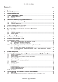 ISO 8528-5:2025 - Groupes électrogènes à courant alternatif entraînés par moteurs alternatifs à combustion interne — Partie 5: Groupes électrogènes
Released:1. 05. 2025 - Page 3 preview