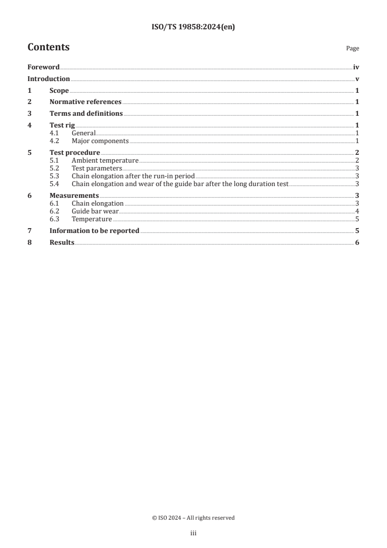 ISO/TS 19858:2024 ISO/TS 19858:2024 - Forestry machines — Portable chain-saws — Test method for evaluating saw chain lubricity
Released:26. 01. 2024