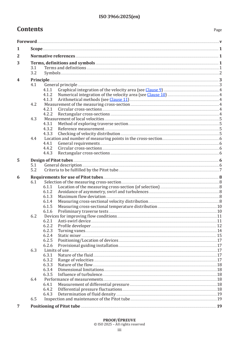 ISO/PRF 3966 - Measurement of fluid flow in closed conduits — Velocity area method using Pitot static tubes
Released:8. 05. 2025