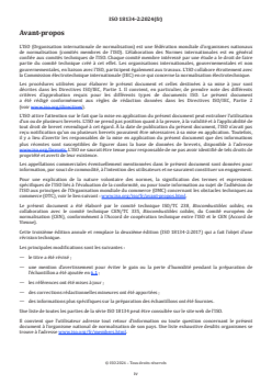 ISO 18134-2:2024 - Biocombustibles solides — Dosage de la teneur en humidité — Partie 2: Méthode simplifiée
Released:22. 03. 2024 - Page 4 preview
