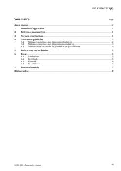 ISO 13920:2023 - Soudage — Tolérances générales relatives aux constructions soudées — Dimensions des longueurs et angles, formes et positions
Released:2. 06. 2023 - Page 3 preview