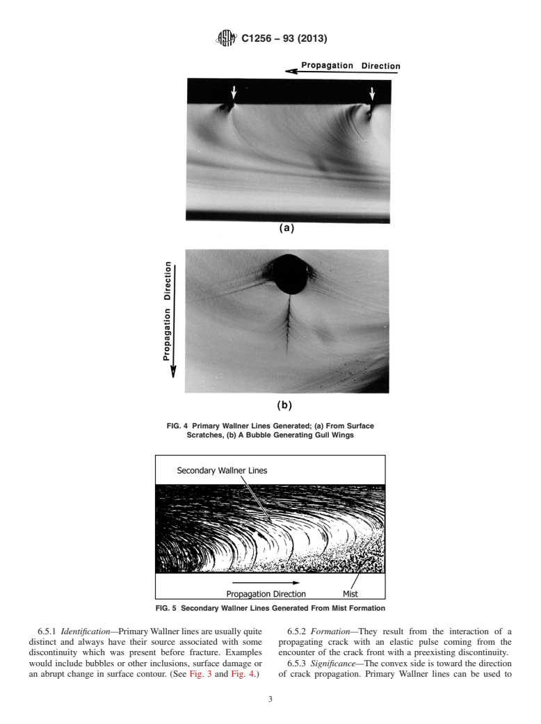 ASTM C1256-93(2013) - Standard Practice for  Interpreting Glass Fracture Surface Features