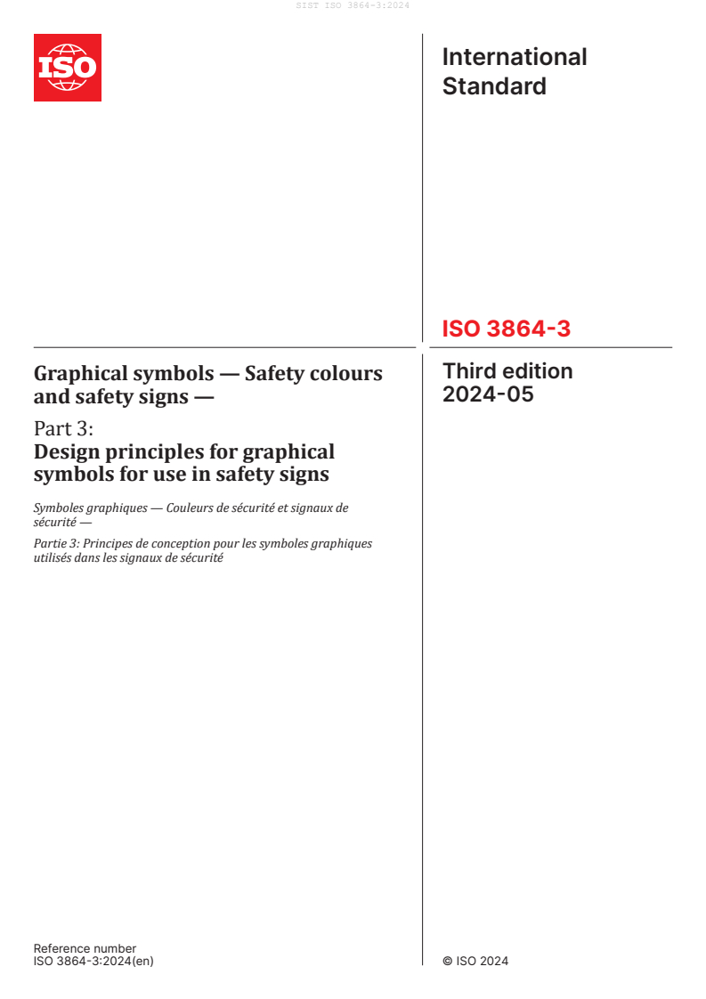 ISO 3864-3:2024 - BARVE