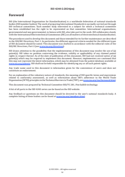 ISO 4240-2:2024 - Fine bubble technology — Environmental applications — Part 2: Test method for evaluating aeration performance of fine bubble jet devices
Released:12. 09. 2024 - Page 4 preview