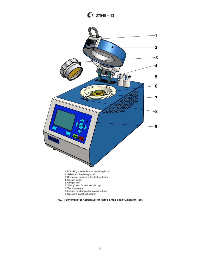 REDLINE ASTM D7545-13 - Standard Test Method for  Oxidation Stability of Middle Distillate Fuels&mdash;Rapid  Small Scale Oxidation Test (RSSOT)