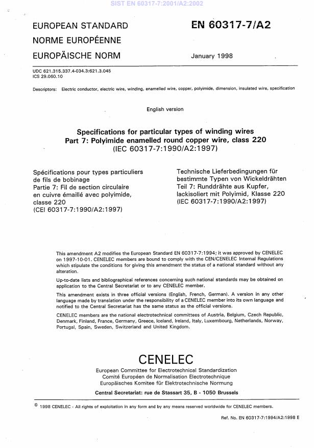 EN 60317-7:2001/A2:2002