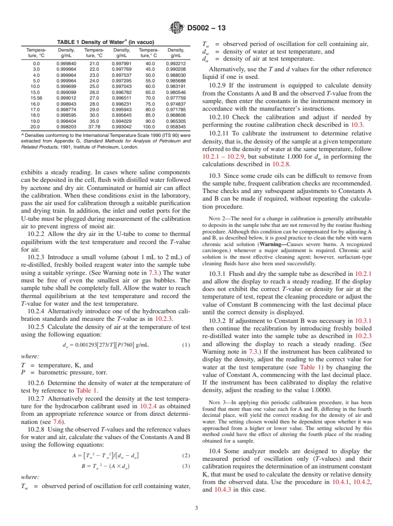 ASTM D5002-13 - Standard Test Method for  Density and Relative Density of Crude Oils by Digital Density   Analyzer