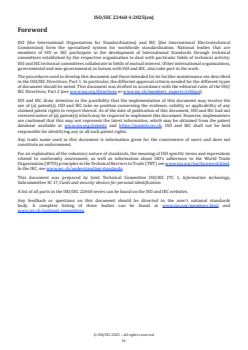 ISO/IEC 22460-1:2025 ISO/IEC 22460-1:2025 - Cards and security devices for personal identification — ISO UAS licence and drone or UAS security module — Part 1: Physical characteristics and basic data sets for UAS licence
Released:2. 05. 2025 - Page 4 preview