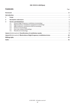 ISO 19223-2:2025 ISO 19223-2:2025 - Lung ventilators and related equipment — Vocabulary and semantics — Part 2: High frequency and jet ventilation
Released:17. 04. 2025 - Page 3 preview