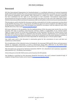 ISO 19223-2:2025 ISO 19223-2:2025 - Lung ventilators and related equipment — Vocabulary and semantics — Part 2: High frequency and jet ventilation
Released:17. 04. 2025 - Page 4 preview