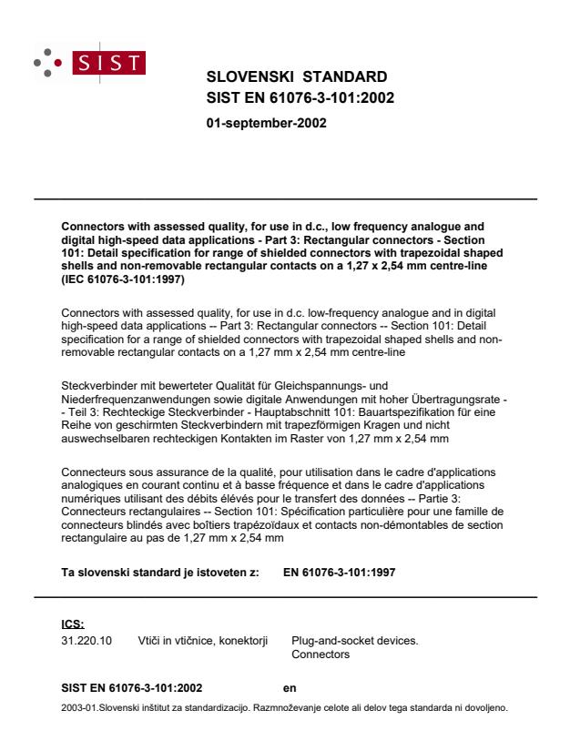EN 61076-3-101:2002