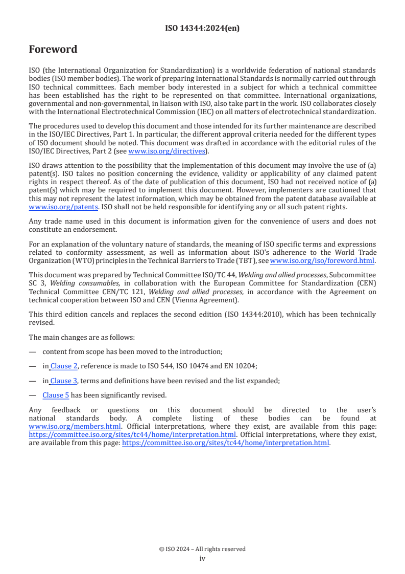 ISO 14344:2024 ISO 14344:2024 - Welding consumables — Procurement of filler materials and fluxes
Released:17. 09. 2024 - Page 4 preview