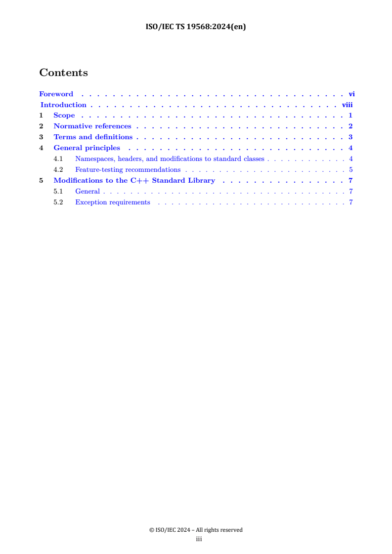 ISO/IEC TS 19568:2024 - Programming Languages — C++ Extensions for Library Fundamentals
Released:26. 08. 2024