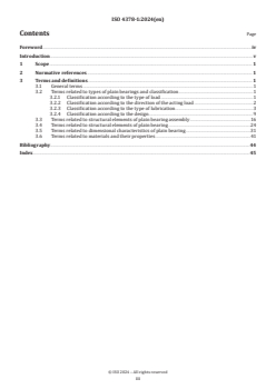 ISO 4378-1:2024 - Plain bearings — Terms, definitions, classification and symbols — Part 1: Design, bearing materials and their properties
Released:11/28/2024 - Page 3 preview