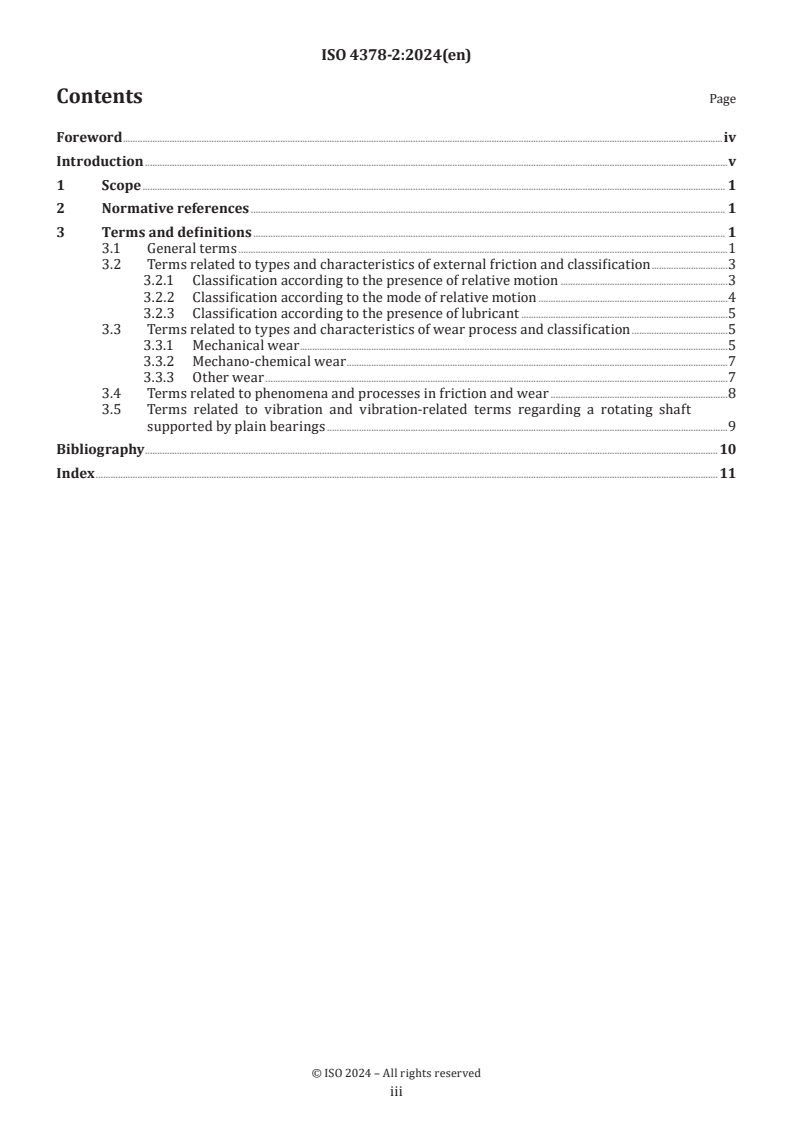 ISO 4378-2:2024 - Plain bearings — Terms, definitions, classification and symbols — Part 2: Friction and wear
Released:11/28/2024