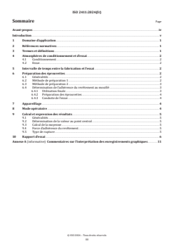 ISO 2411:2024 ISO 2411:2024 - Supports textiles revêtus de caoutchouc ou de plastique — Détermination de l'adhérence du revêtement
Released:10. 09. 2024 - Page 3 preview