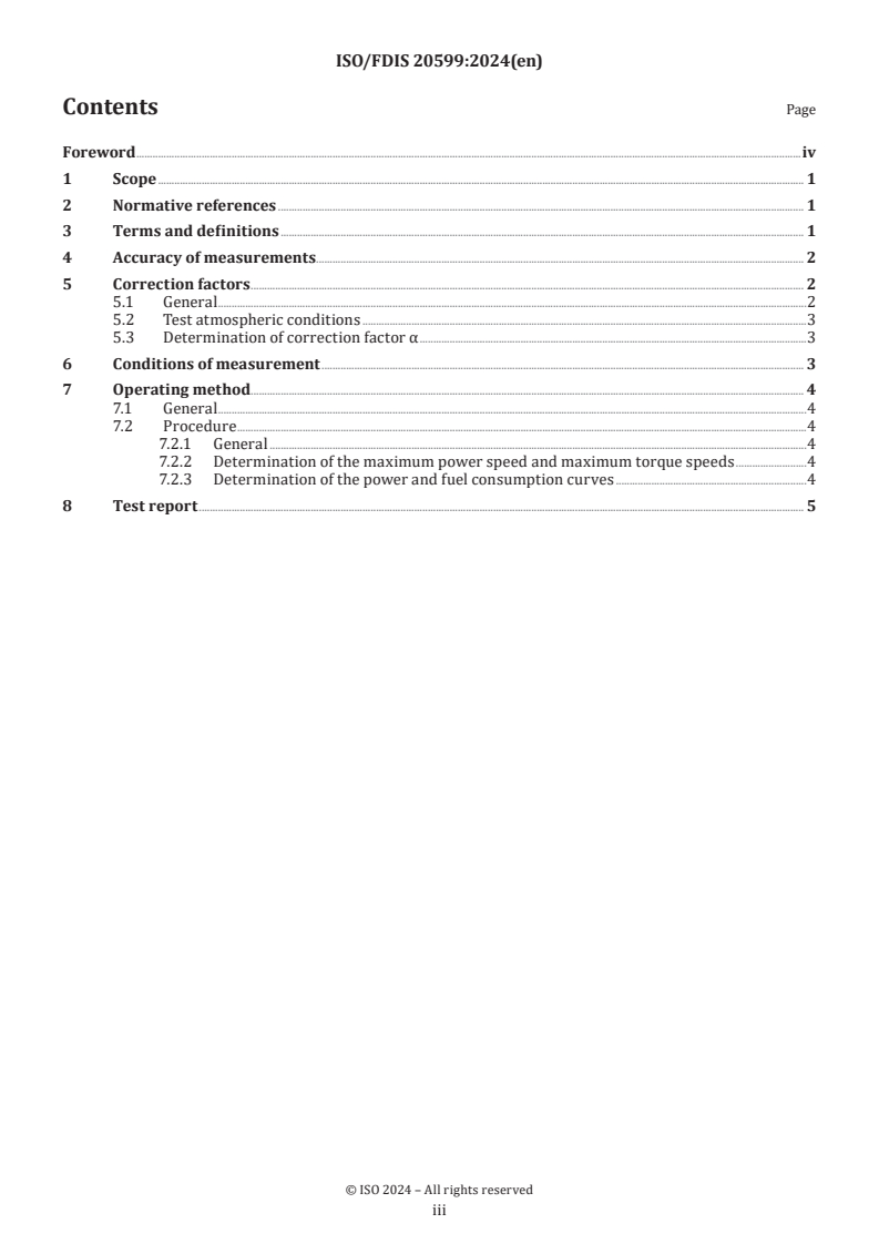 ISO/FDIS 20599 - Manually portable (hand-held) powered lawn and garden equipment and forest machinery — Engine performance and fuel consumption
Released:20. 09. 2024