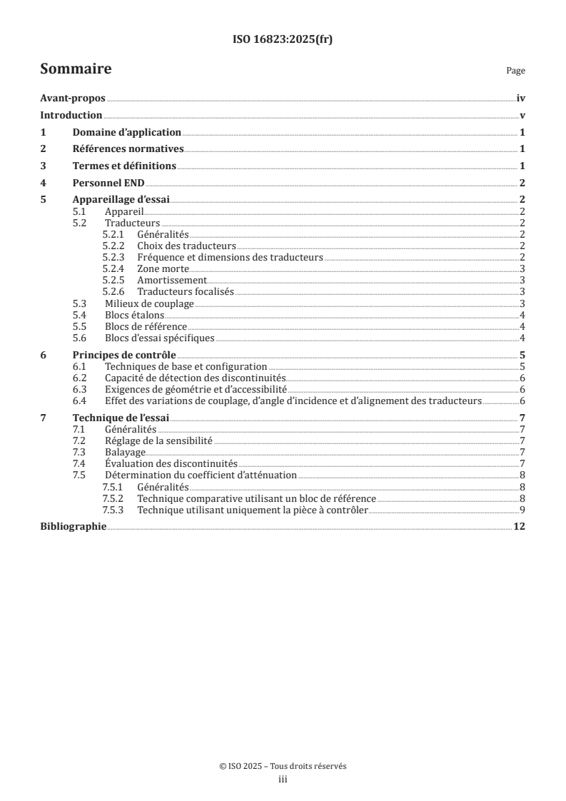 ISO 16823:2025 - Essais non destructifs — Contrôle par ultrasons — Technique par transmission
Released:7. 02. 2025