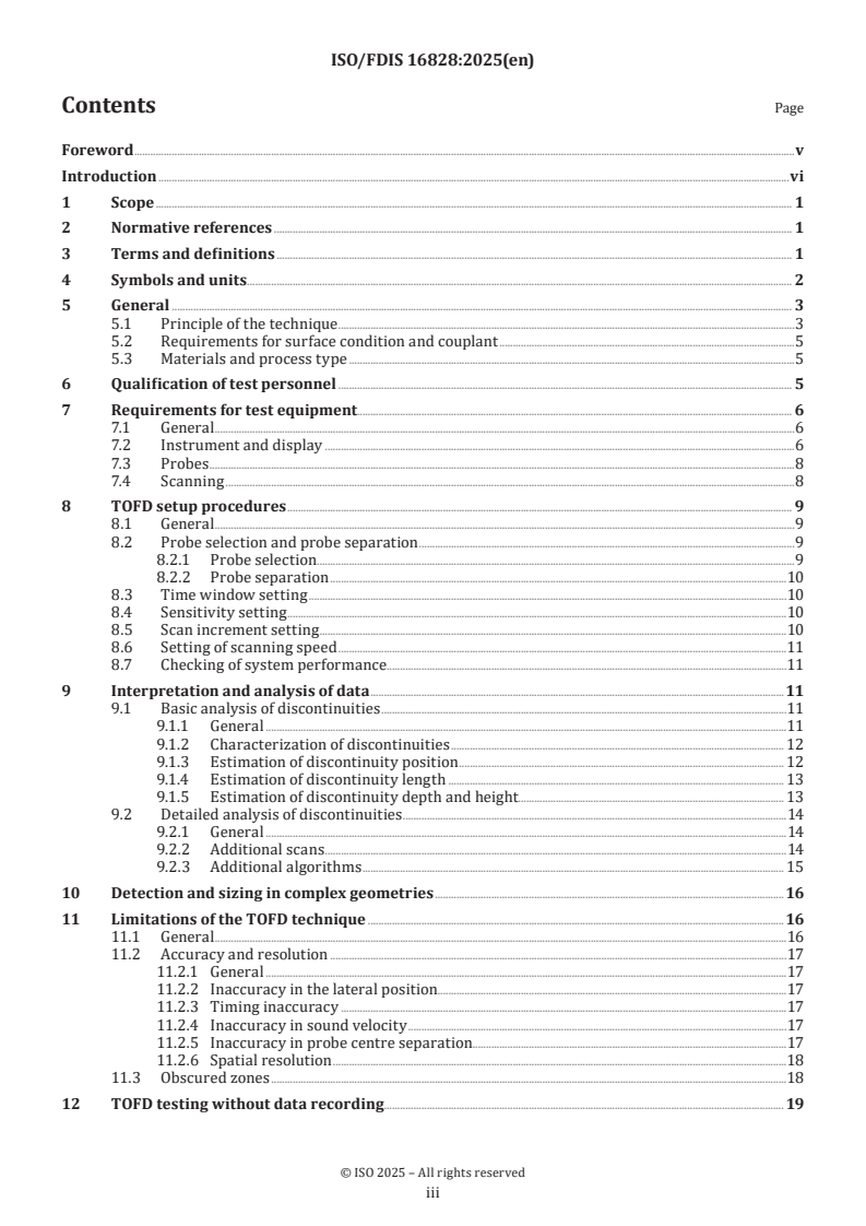 ISO/FDIS 16828 - Non-destructive testing — Ultrasonic testing — Time-of-flight diffraction technique for detection and sizing of discontinuities
Released:1. 04. 2025
