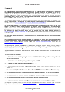 ISO/IEC 20648:2024 - Information technology — TLS specification for storage systems
Released:17. 07. 2024 - Page 4 preview