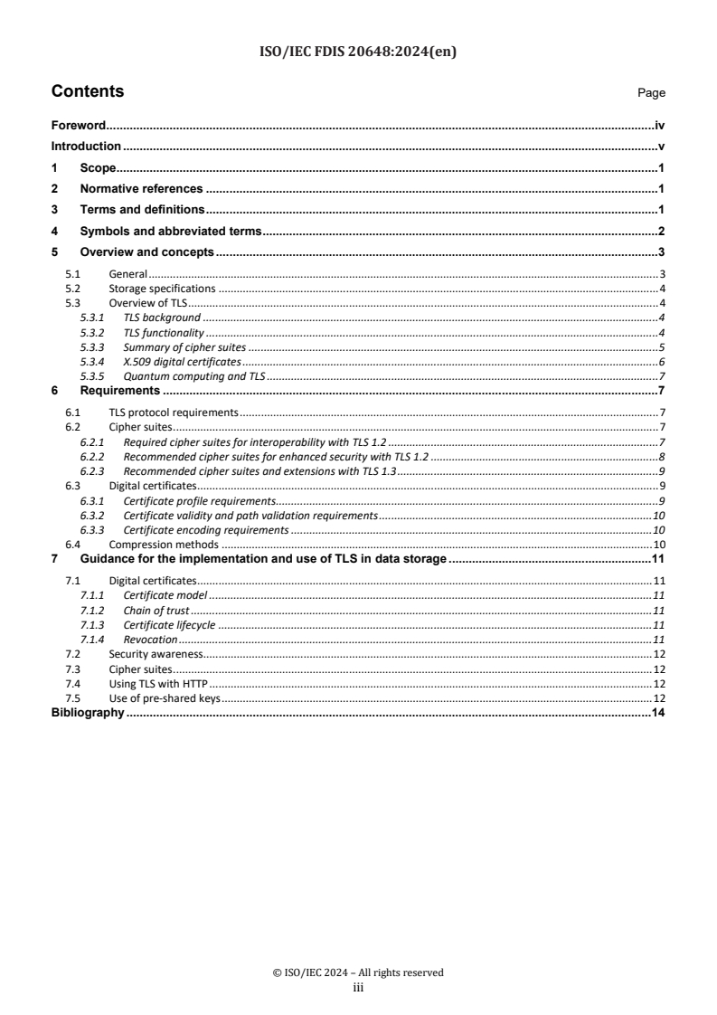ISO/IEC 20648 - Information technology — TLS specification for storage ...