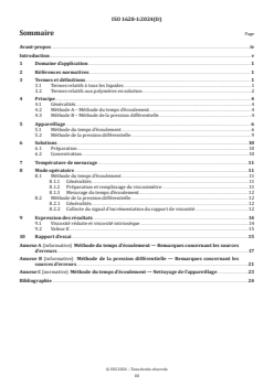 ISO 1628-1:2024 - Plastiques — Détermination de la viscosité des polymères en solution diluée à l'aide de viscosimètres à capillaires — Partie 1: Principes généraux
Released:12/2/2024 - Page 3 preview