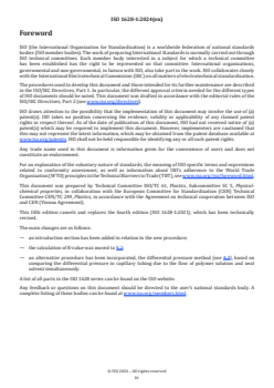 ISO 1628-1:2024 - Plastics — Determination of the viscosity of polymers in dilute solution using capillary viscometers — Part 1: General principles
Released:12/2/2024 - Page 4 preview