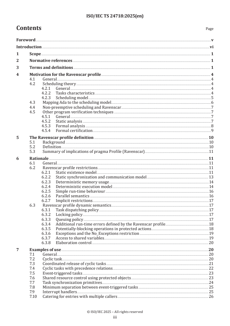 ISO/IEC TS 24718:2025 - Information technology — Programming languages — Guidance for the use of the Ada Ravenscar Profile in high integrity systems
Released:24. 01. 2025