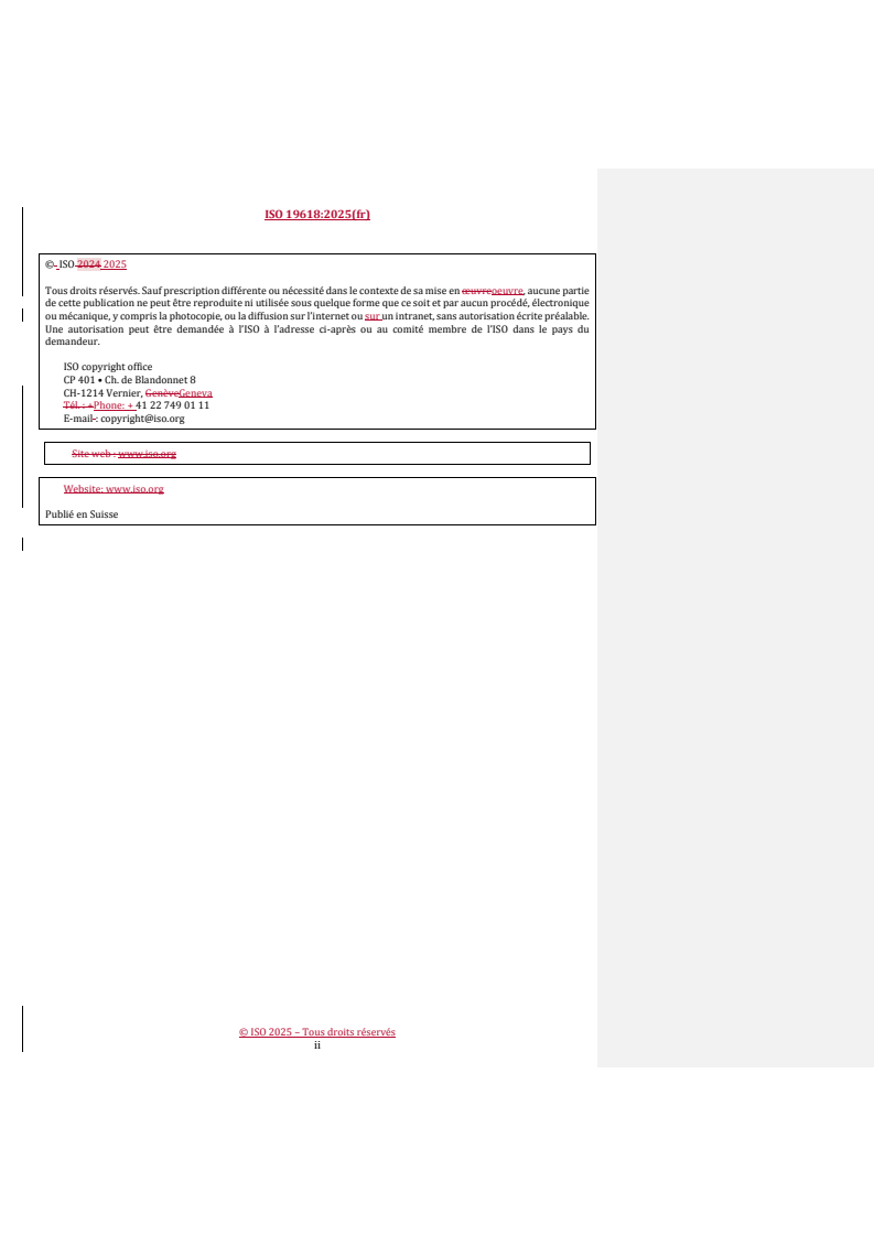 ISO 19618:2025 REDLINE ISO 19618:2025 - Céramiques techniques — Méthode de mesure de l’émissivité spectrale normale au moyen d’un corps noir de référence par spectrométrie infrarouge à transformée de Fourier (IRTF)
Released:10. 02. 2025 - Page 2 preview