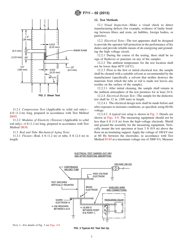 ASTM F711-02(2013) - Standard Specification for  Fiberglass-Reinforced Plastic (FRP) Rod and Tube Used in Live  Line Tools&#8201;