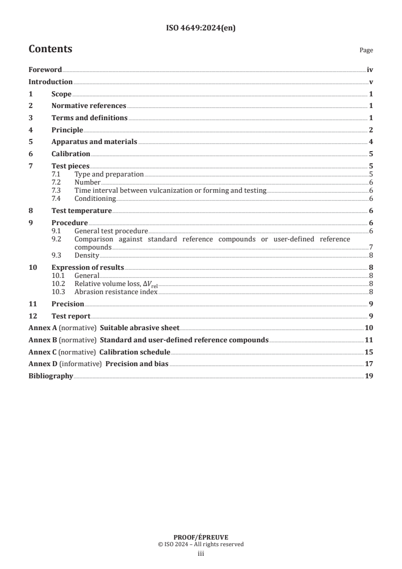 ISO/PRF 4649 - Rubber, vulcanized or thermoplastic — Determination of abrasion resistance using a rotating cylindrical drum device
Released:13. 06. 2024
