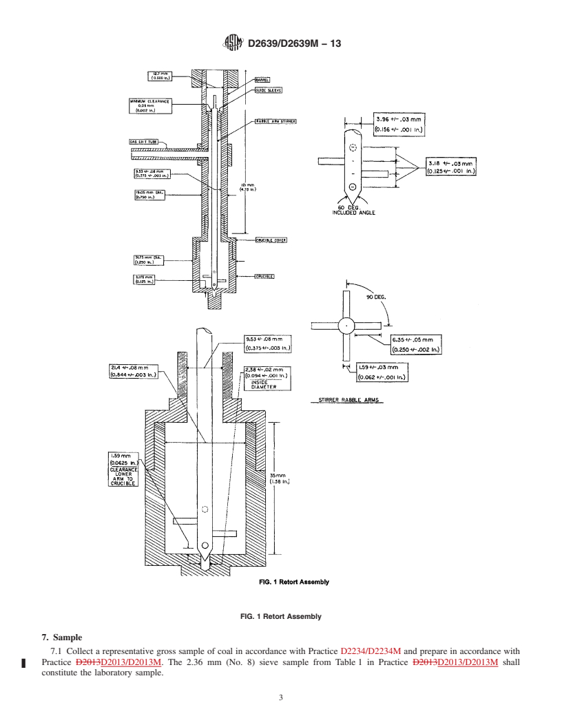 REDLINE ASTM D2639/D2639M-13 - Standard Test Method for Plastic Properties of Coal by the Constant-Torque Gieseler Plastometer