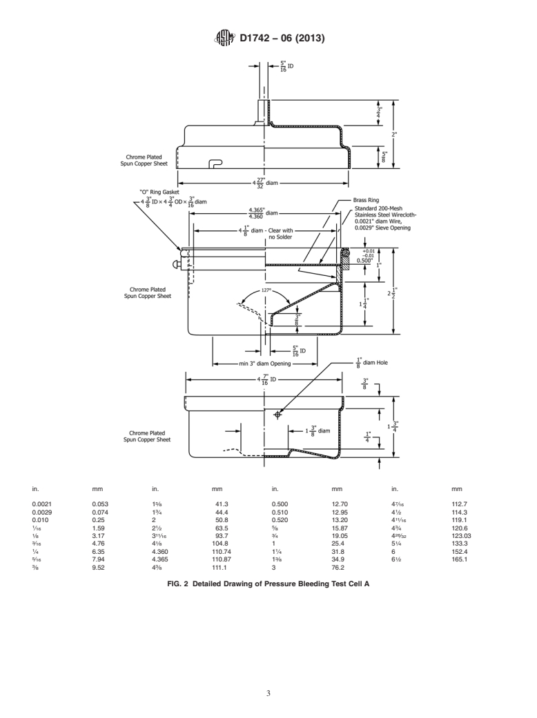 ASTM D1742-06(2013) - Standard Test Method for Oil Separation from Lubricating Grease During Storage