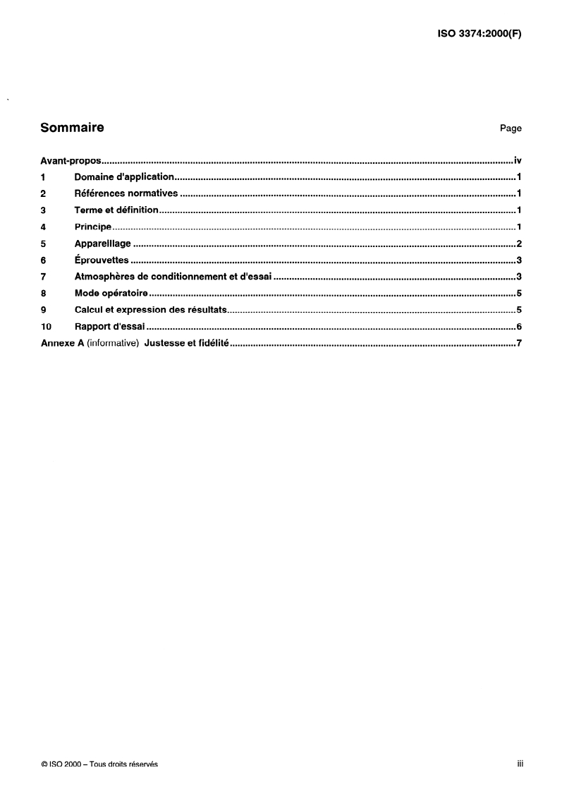 ISO 3374:1990 - Verre textile — Mats — Détermination de la masse surfacique ou "grammage"
Released:11/8/1990
