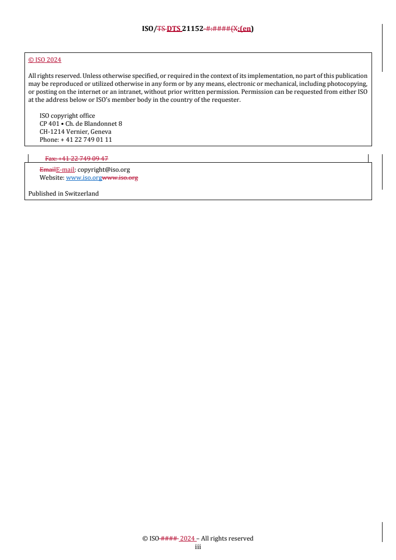 REDLINE ISO/DTS 21152 - Guidance on water conservation techniques of circulating cooling water in thermal power plants
Released:6. 09. 2024