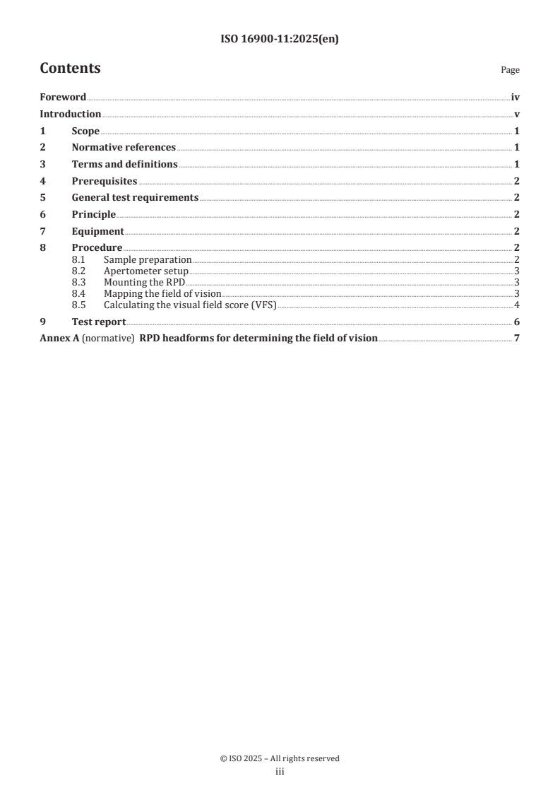 ISO 16900-11:2025 - Respiratory protective devices — Methods of test and test equipment — Part 11: Determination of field of vision
Released:7. 01. 2025