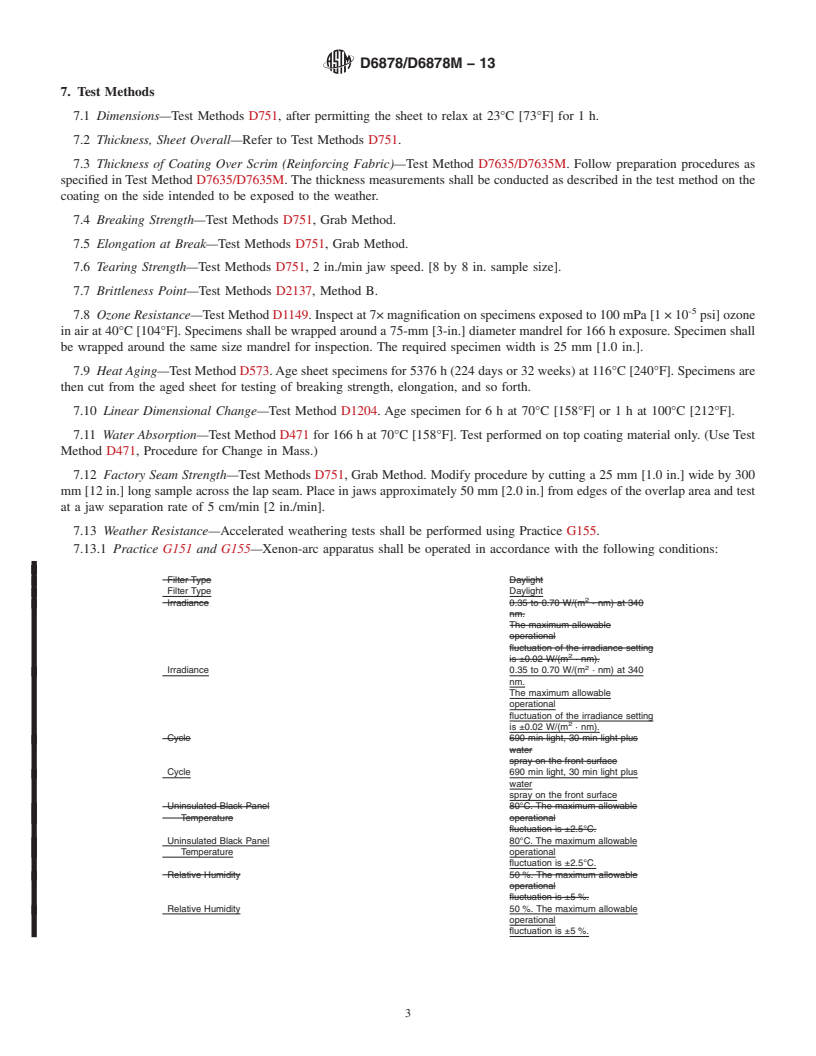 REDLINE ASTM D6878/D6878M-13 - Standard Specification for  Thermoplastic Polyolefin Based Sheet Roofing