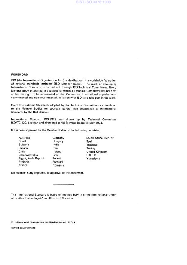 ISO 3378:1975 ISO 3378:1998 - Page 4 preview