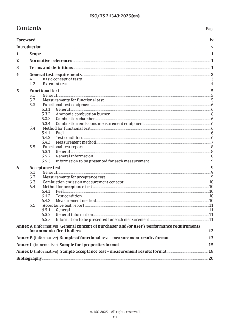 ISO/TS 21343:2025 - Oil and gas industries including lower carbon energy — Fuel ammonia —Requirements and guidance for boilers for power generation
Released:14. 01. 2025