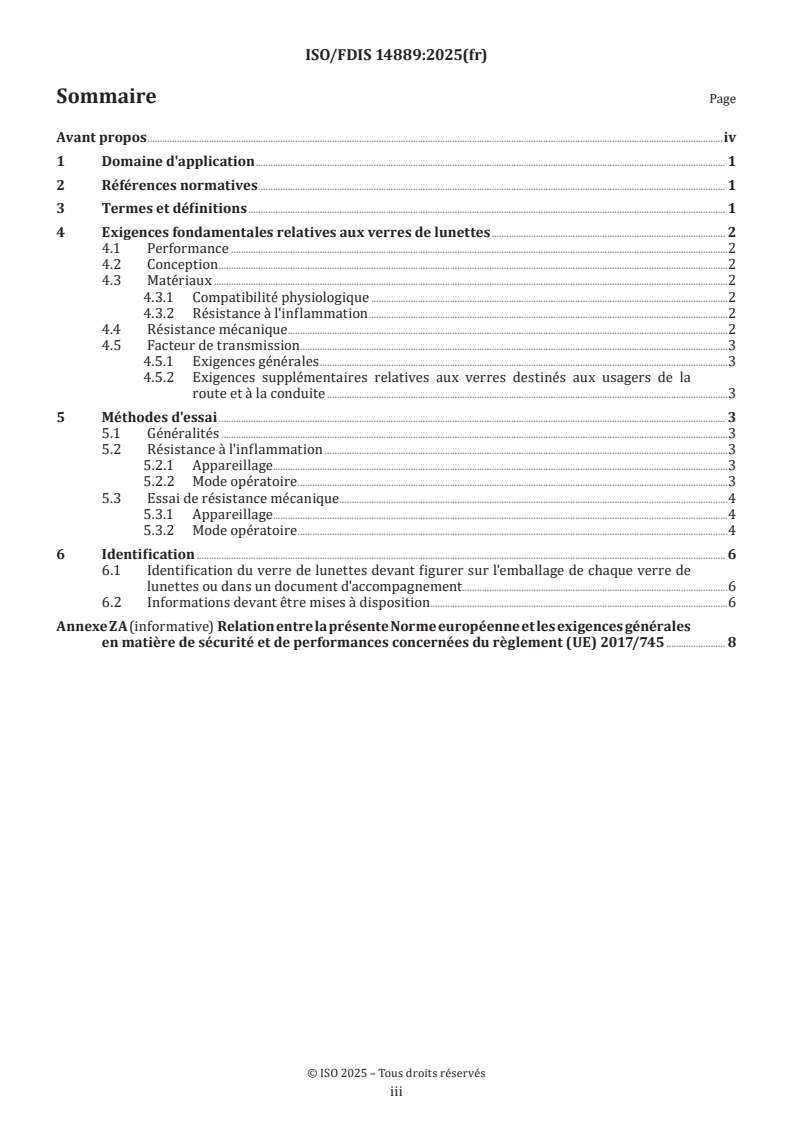 ISO 14889 - Ophthalmic optics — Spectacle lenses — Fundamental ...