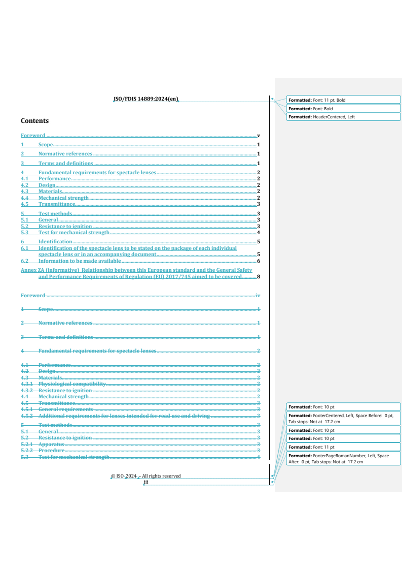 ISO 14889 - Ophthalmic optics — Spectacle lenses — Fundamental ...