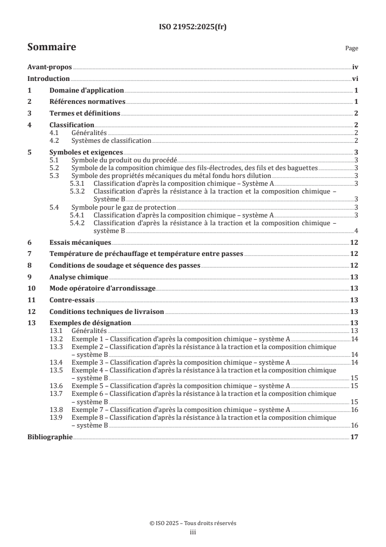 ISO 21952:2025 - Produits consommables pour le soudage — Fils-électrodes, fils, baguettes et dépôts pour le soudage à l'arc sous gaz de protection des aciers résistant au fluage — Classification
Released:13. 02. 2025