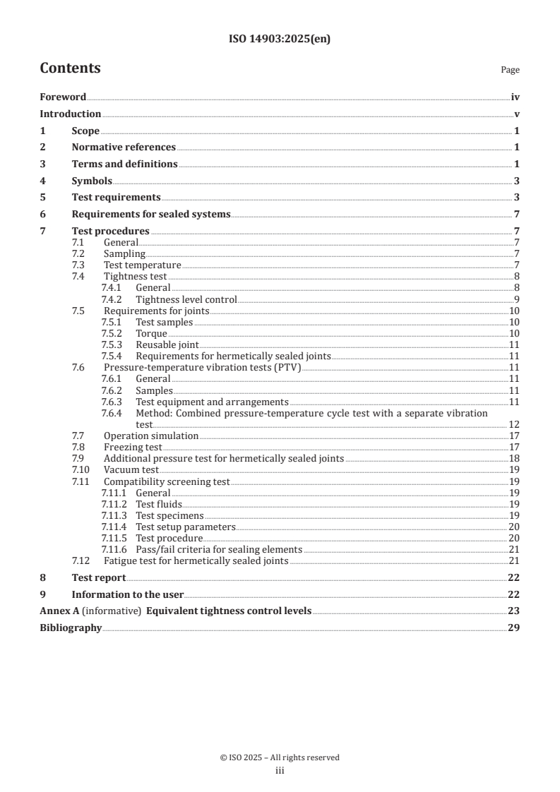 ISO 14903:2025 - Refrigerating systems and heat pumps — Qualification of tightness of components and joints
Released:10. 01. 2025