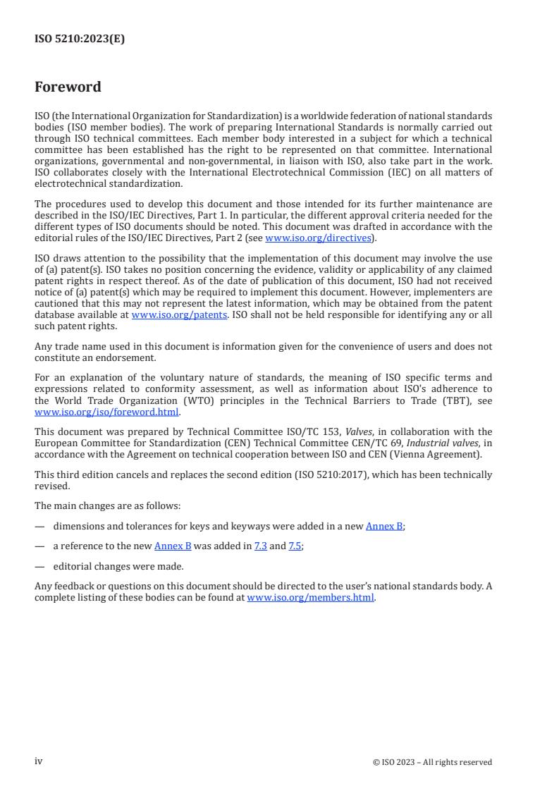 ISO 5210:2023 ISO 5210:2023 - Industrial valves — Multi-turn valve actuator attachments
Released:22. 09. 2023 - Page 4 preview