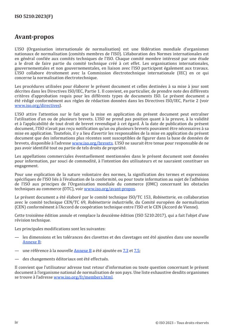 ISO 5210:2023 ISO 5210:2023 - Robinetterie industrielle — Raccordement des actionneurs multitours aux appareils de robinetterie
Released:22. 09. 2023 - Page 4 preview