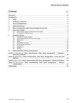 ISO/PAS 24644-1:2023 - Mass customization value chain management — Part 1: Framework
Released:14. 09. 2023 - Page 3 preview