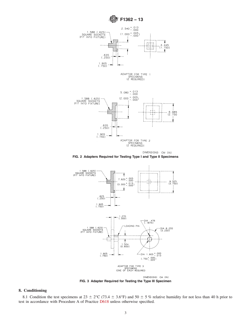 REDLINE ASTM F1362-13 - Standard Test Method for  Shear Strength and Shear Modulus of Aerospace Glazing Interlayer  Materials